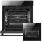 AMICA EBPX 946 610 S Einbaubackofen (Einbaugerät, A+, 77 Liter, 59,5 cm breit)