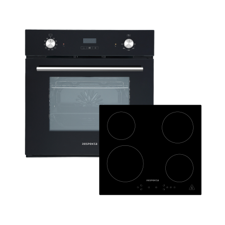 RESPEKTA ASET600194295I, Backofenset (Induktion, A, 56 Liter)