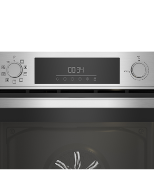 BEKO BBSE1134T0XFP, Einbau-Backofen-Set (Induktionskochfeld, A, 66 Liter)
