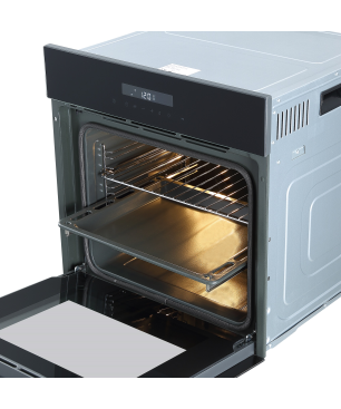RESPEKTA PYRO9TOUCH Backofen (Einbaugerät, A, 66 Liter, 595 mm breit)