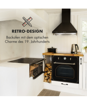 KLARSTEIN Victoria Backofen (Einbaugerät, A, 70 Liter, 59,5 cm breit)