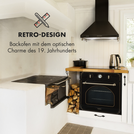 KLARSTEIN Victoria Backofen (Einbaugerät, A, 70 Liter, 59,5 cm breit)