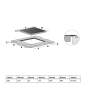 KKT KOLBE SET83134FZ, Herdset (Induktion, A+, 70 Liter)