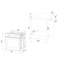 KKT KOLBE SET83134FZ, Herdset (Induktion, A+, 70 Liter)
