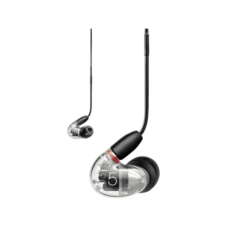 SHURE AONIC 5, In-ear Kopfhörer Transparent