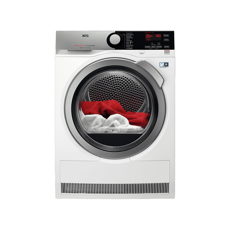 AEG T9DE77685 Wärmepumpentrockner Serie 9000 mit FiberPro Mischbeladungtrocknung (8,0 kg , A+++) AEG T9DE77685 Wärmepumpentrockner Serie 9000 mit FiberPro Mischbeladungtrocknung (8,0 kg , A+++)