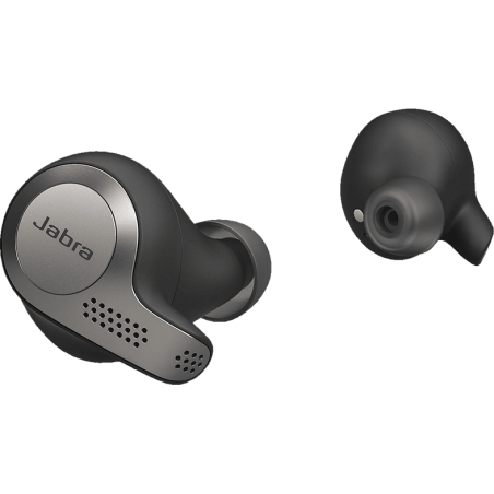 JABRA Evolve 65t UC titanium black + Link 370 True Wireless Kopfhörer Schwarz