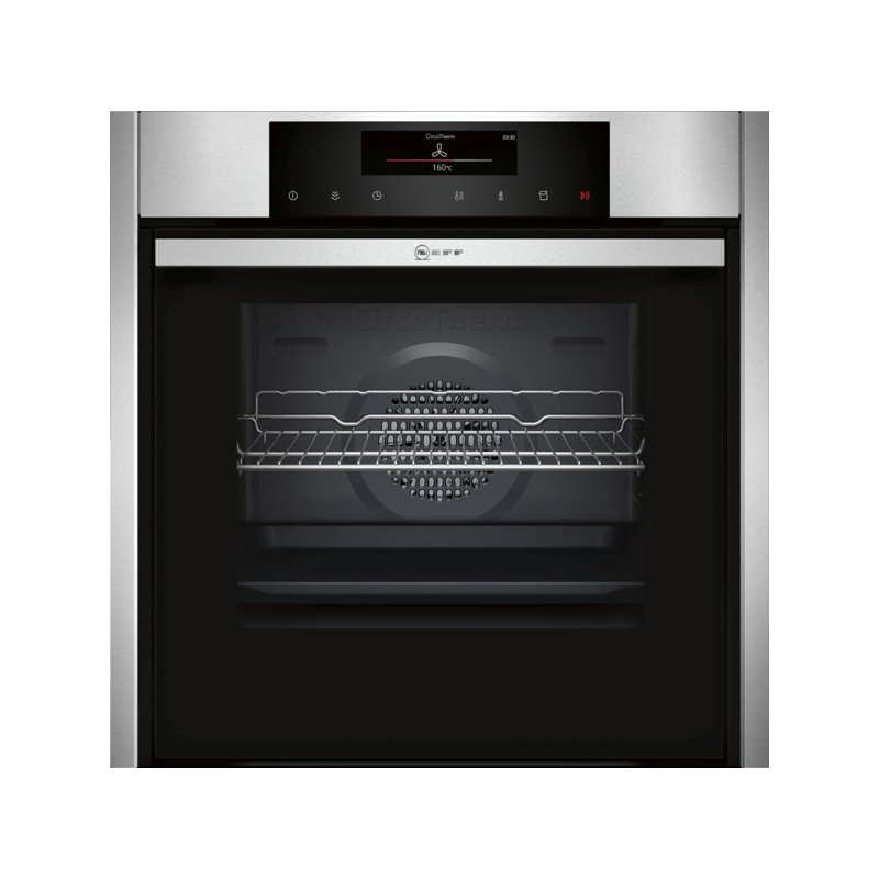 NEFF BFT 4664 N - B46FT64N0, Backofen (Einbaugerät, 71 Liter, 596 mm breit), Slide&Hide