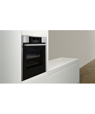 NEFF BFT 4664 N - B46FT64N0, Backofen (Einbaugerät, 71 Liter, 596 mm breit), Slide&Hide