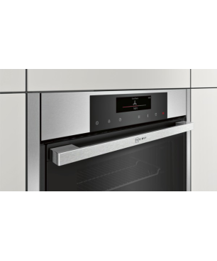 NEFF BFT 4664 N - B46FT64N0, Backofen (Einbaugerät, 71 Liter, 596 mm breit), Slide&Hide