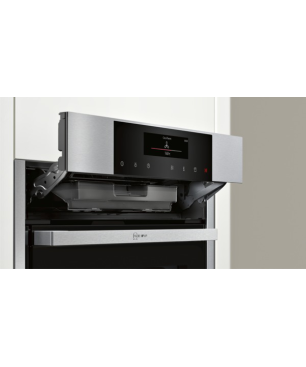 NEFF BFT 4664 N - B46FT64N0, Backofen (Einbaugerät, 71 Liter, 596 mm breit), Slide&Hide