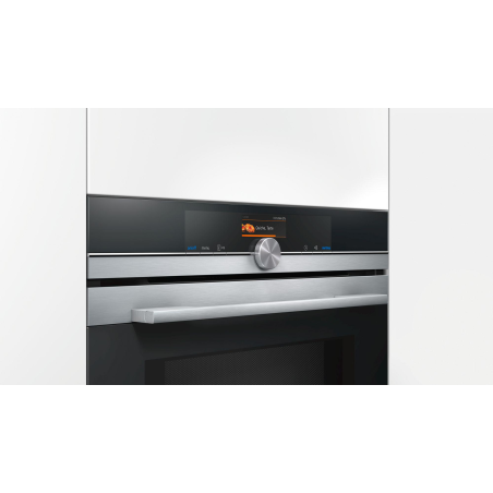SIEMENS HM636GNS1, Einbaubackofen mit Mikrowellenfunktion (Einbaugerät, 67 Liter, 594 mm breit), iQ700