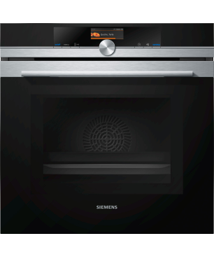 SIEMENS HM636GNS1, Einbaubackofen mit Mikrowellenfunktion (Einbaugerät, 67 Liter, 594 mm breit), iQ700