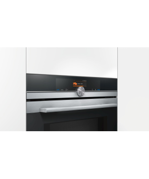 SIEMENS HM636GNS1, Einbaubackofen mit Mikrowellenfunktion (Einbaugerät, 67 Liter, 594 mm breit), iQ700