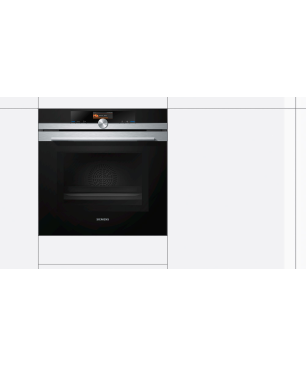 SIEMENS HM636GNS1, Einbaubackofen mit Mikrowellenfunktion (Einbaugerät, 67 Liter, 594 mm breit), iQ700