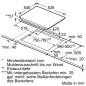 NEFF TTT 5820 N - T58TT20N0 Induktionskochfelder (826 mm breit, 5 Kochfelder)