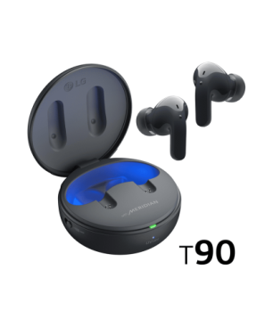 LG TONE Free DT90Q, In-ear Kopfhörer Bluetooth Black
