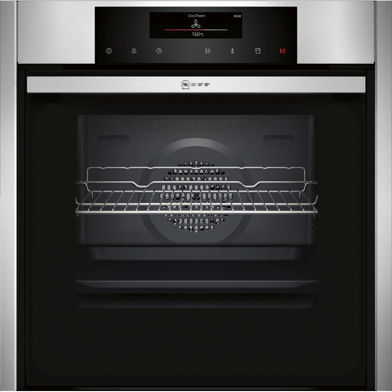 NEFF BVT 5662 N - B56VT62N0, Einbaubackofen (Einbaugerät, 71 Liter, 596 mm breit), Slide&Hide
