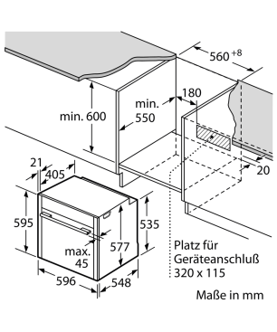 NEFF BVT 5662 N - B56VT62N0, Einbaubackofen (Einbaugerät, 71 Liter, 596 mm breit), Slide&Hide