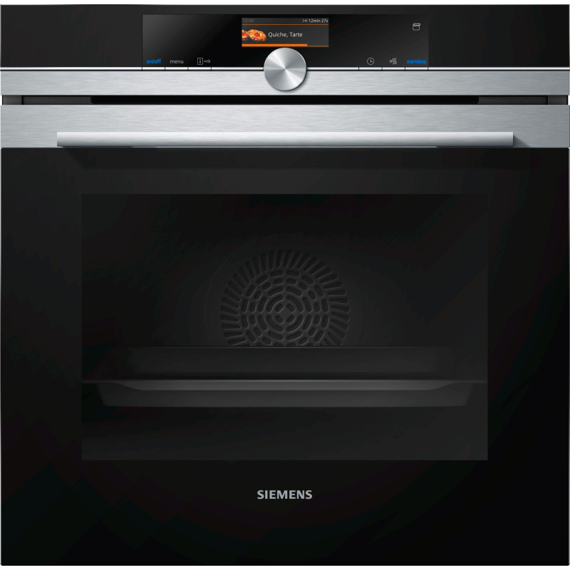 SIEMENS HS636GDS2, Backofen (Einbaugerät, 71 Liter, 594 mm breit), iQ700, Dampfgarfunktion