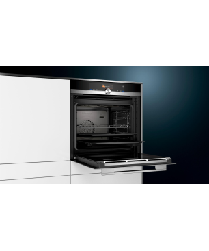 SIEMENS HS636GDS2, Backofen (Einbaugerät, 71 Liter, 594 mm breit), iQ700, Dampfgarfunktion