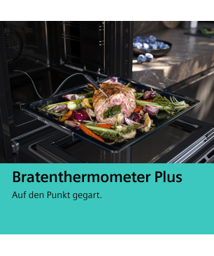 SIEMENS HS636GDS2, Backofen (Einbaugerät, 71 Liter, 594 mm breit), iQ700, Dampfgarfunktion