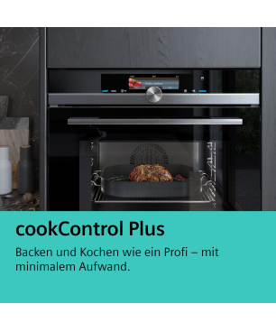 SIEMENS HS636GDS2, Backofen (Einbaugerät, 71 Liter, 594 mm breit), iQ700, Dampfgarfunktion