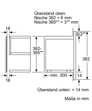 SIEMENS iQ700 Einbau-Mikrowelle BE634RGS1 Einbau-Mikrowelle (900 Watt)