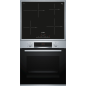 BOSCH HBD435RS63 Serie 4 / Serie 6, Einbaubackofenset (Induktionskochfeld, A, 71 Liter)