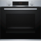 BOSCH HBD435RS63 Serie 4 / Serie 6, Einbaubackofenset (Induktionskochfeld, A, 71 Liter)