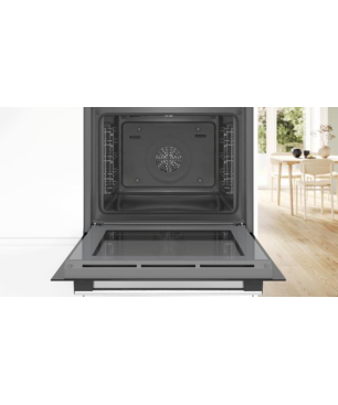 BOSCH HBD435RS63 Serie 4 / Serie 6, Einbaubackofenset (Induktionskochfeld, A, 71 Liter)