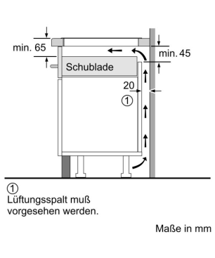 BOSCH HBD435RS63 Serie 4 / Serie 6, Einbaubackofenset (Induktionskochfeld, A, 71 Liter)