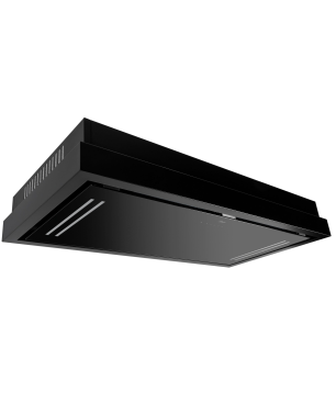 GURARI GCH C 343 90 BL, Dunstabzugshaube (900 mm breit, 600 mm tief)