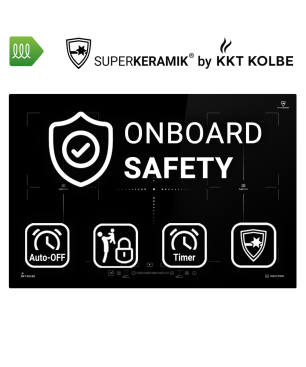 KKT KOLBE SET80133FZ, Herdset (Induktion, A, 70 Liter)