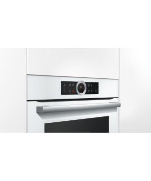 BOSCH HBG675BW1, Einbaubackofen (vollintegrierbar, 71 Liter, 594 mm breit), EOX6