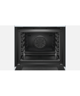 BOSCH HBG675BW1, Einbaubackofen (vollintegrierbar, 71 Liter, 594 mm breit), EOX6