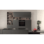 BAUKNECHT BAKO BLACK PYRO INDUKTION, Backofenset (Induktionskochfeld, A+, 71 Liter)