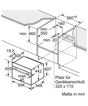 SIEMENS CB634GBS3, Backofen (Einbaugerät, 47 Liter, 594 mm breit), IQ700