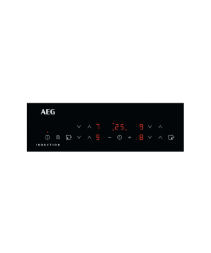 AEG Komb305I Serie 6000 mit SurroundCook Ringheißluftsystem (ohne Pyrolyse), Einbaubackofenset (Induktionskochfeld, A, 72 Lite