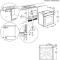 AEG Komb305I Serie 6000 mit SurroundCook Ringheißluftsystem (ohne Pyrolyse), Einbaubackofenset (Induktionskochfeld, A, 72 Lite