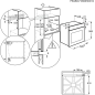 AEG Komb305I Serie 6000 mit SurroundCook Ringheißluftsystem (ohne Pyrolyse), Einbaubackofenset (Induktionskochfeld, A, 72 Lite