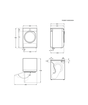 AEG T9DE77685 Wärmepumpentrockner Serie 9000 mit FiberPro Mischbeladungtrocknung (8,0 kg , A+++)