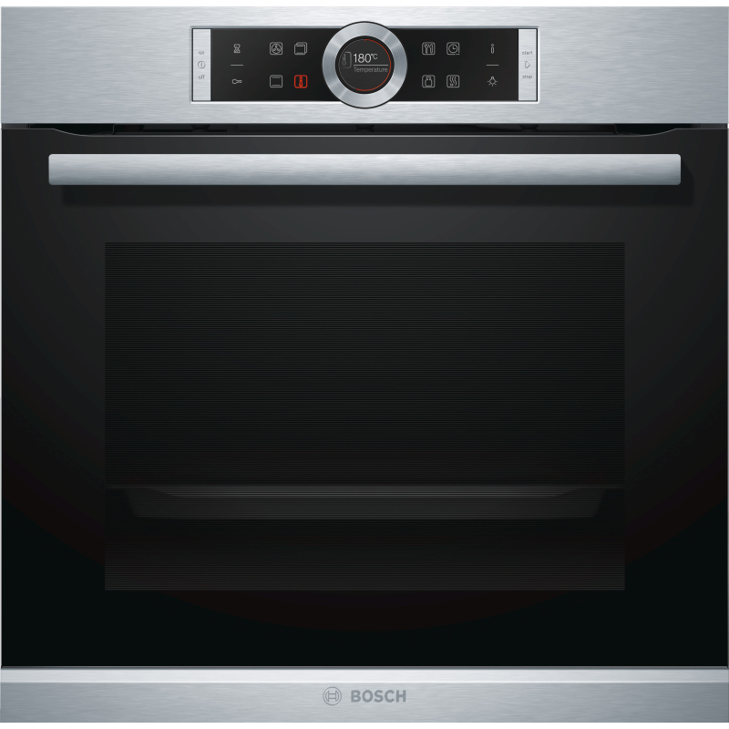 BOSCH HBG635BS1, Einbauherd/Backofen (Einbaugerät, 71 Liter, 594 mm breit)