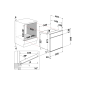 BAUKNECHT HEKO BLACK 500 P, Einbauherdset (Elektro-Kochfeld herdgebunden, A+, 65 Liter)