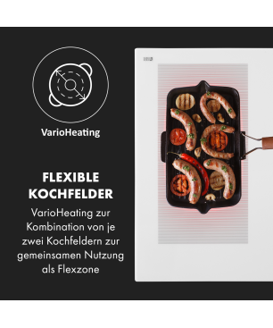 KLARSTEIN Delicatessa 90 Hybrid Delicatessa 90 Hybrid (90 cm breit, 5 Kochfelder)