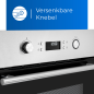 EXQUISIT EBEP 697-3 H Einbaubackofen (Einbaugerät, A, 70 Liter, 595 mm breit)