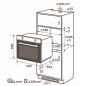 EXQUISIT EBEP 697-3 H Einbaubackofen (Einbaugerät, A, 70 Liter, 595 mm breit)
