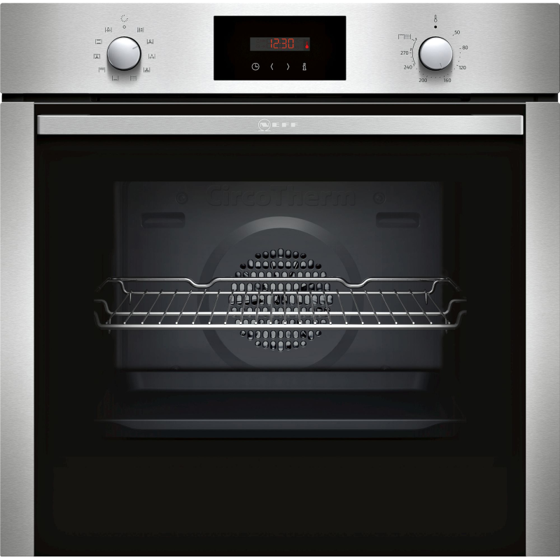 NEFF B2CCG6AN0, Einbaubackofen (Einbaugerät, 71 Liter, 594 mm breit)