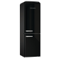 GORENJE ONRK619DBK Gorenje Retro Collection Kühlgefrierkombination (D, 192 kWh, 1940 mm hoch, Tiefschwarz) GORENJE ONRK619DBK Gorenje Retro Collection Kühlgefrierkombination (D, 192 kWh, 1940 mm hoch, Tiefschwarz)