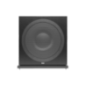 ELAC Debut 2.0 SUB3030 Subwoofer (Aktiver Subwoofer mit Passivradiator, BASH-Technologie, Schwarz